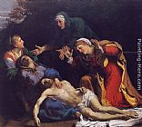 Annibale Carracci Famous Paintings - Lamentation of Christ